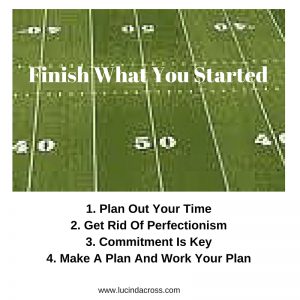 Finish What You Started